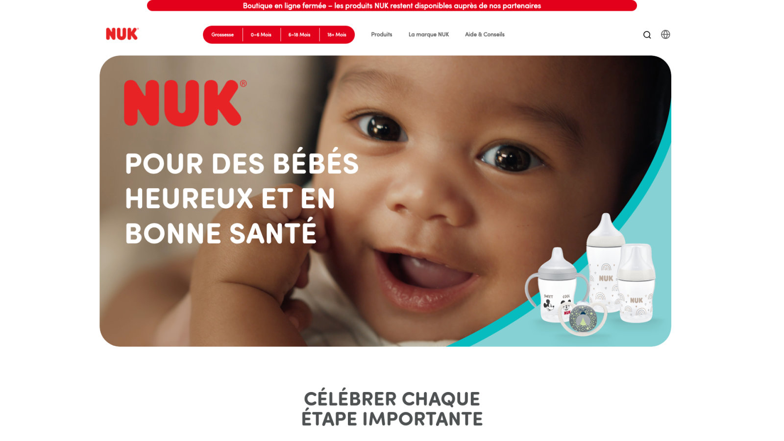 3 avantages du NUK First Choice+ avec contrôle de température