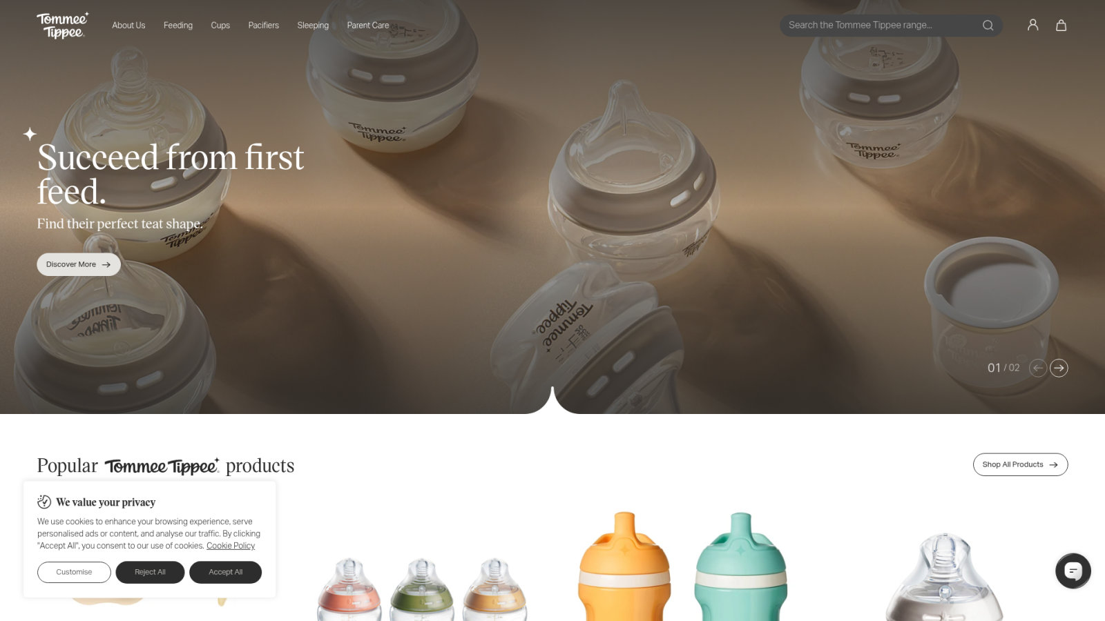 Pourquoi choisir le Tommee Tippee Advanced Anti-Colic ?